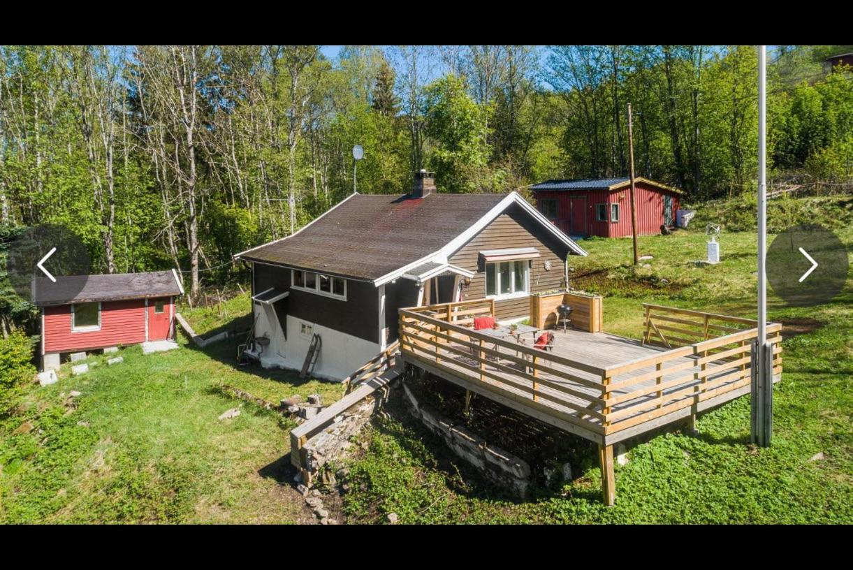 Beautiful Cabin By Mjosa. Villa Stange Kültér fotó